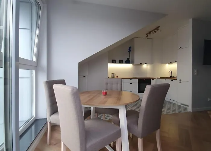 アパート Prestige Marina View Balcony グダニスク